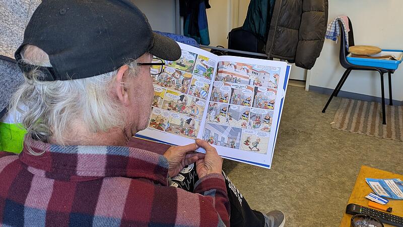 Mit "Asterix auf Oberfr&auml;ngisch" will Andi B. den fr&auml;nkischen Dialekt lernen. Der geb&uuml;rtige Hamburger sucht sich immer neue Herausforderungen, denn er m&ouml;chte "ja nicht verbl&ouml;den".