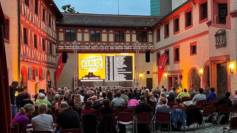 Auch dieses Jahr findet der Fränkische Kinosommer in Forchheim in der Kaiserpfalz statt.