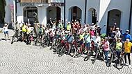 Die Radreise der Ebermannstadter Gruppe startete in Laufen an der Salzach.