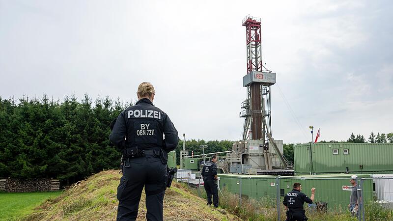 Umstrittene Gasbohrung in Bayern kommt voran.