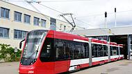 Die VAG präsentiert ihre neuen Straßenbahnen vom Typ Avenio. Die VAG präsentiert ihre neuen Straßenbahnen vom Typ Avenio.
