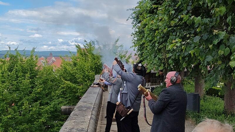 Er&ouml;ffnunq Sch&uuml;tzentag Bamberg Rosengarten
