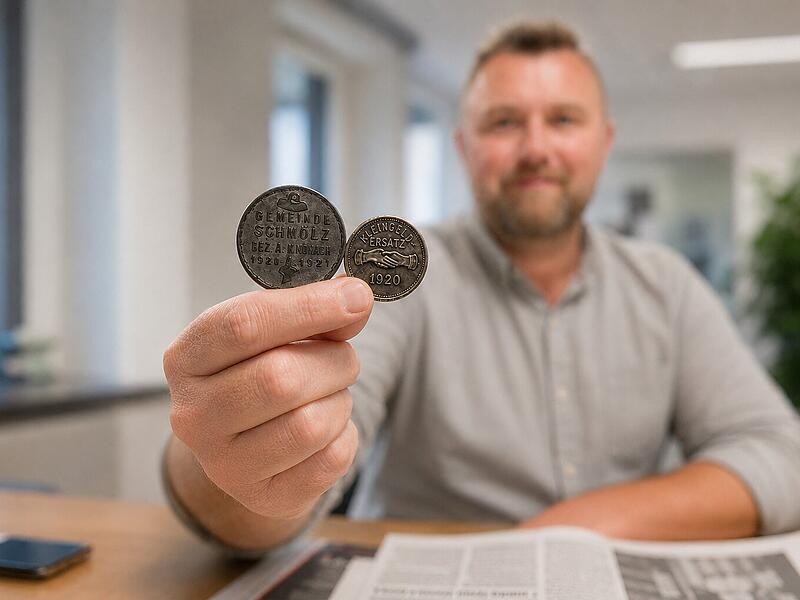 Flohmarktfund Geld