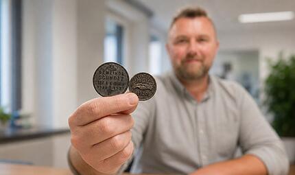 Flohmarktfund Geld