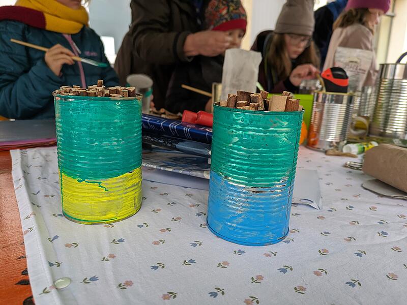 Einfach schön: So sieht das fertige Insektenhotel aus.Earth Day Forchheim Einfach schön: So sieht das fertige Insektenhotel aus.Earth Day Forchheim