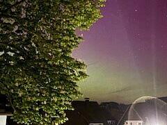 Polarlichter über Kronach 2024Polarlichter über Kronach