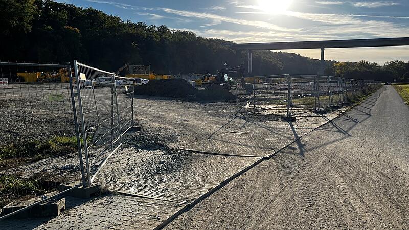 S&uuml;dlink-Baustelle bei M&uuml;nnerstadt