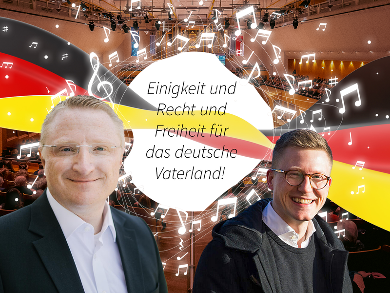 FDP Bamberg fordert Deutschlandlied auf Neujahrsempfang in Bamberg