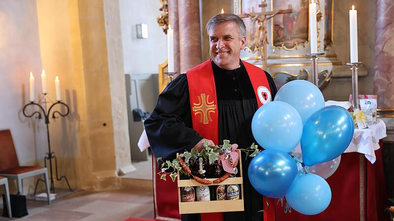 Herzlich empfangen wurde der neue Pfarrer Christian Schmidt in Mangersreuth.