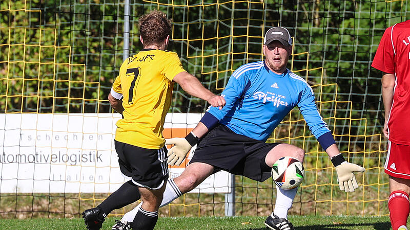 Auf Keeper Paul Pfeiffer kann sich die SG Lauenstein verlassen.