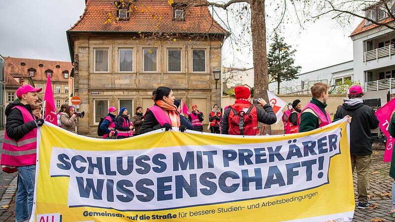 Die Streikenden versammelten sich unter anderem am Heumarkt.