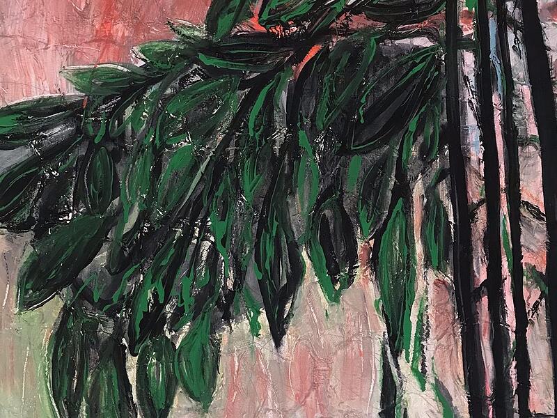 In Acryl: „Morgenrot“ von Marianne Kriegel