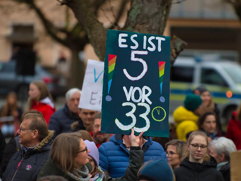 Demo f&uuml;r Demokratie in ForchheimDemo f&uuml;r Demokratie in Forchheim