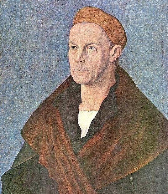 Jakob Fugger der Reiche wurde von Albrecht D&uuml;rer portr&auml;tiert.