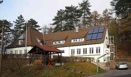 Marodes Kreisjugendheim am Weinberg
