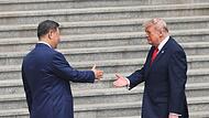 US-Präsident Trump in China US-Präsident Trump in China