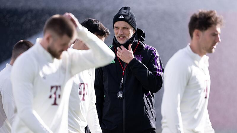Abschlusstraining FC Bayern