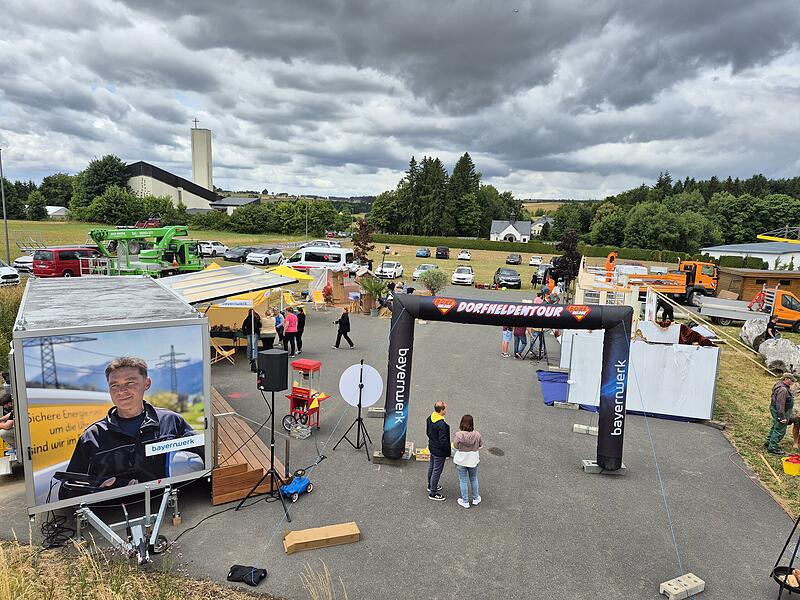 Wie Steinbach am Wald die Herausforderung meistert.Die sch&ouml;nsten Bilder der Dorfhelden-Tour in Steinbach am Wald.