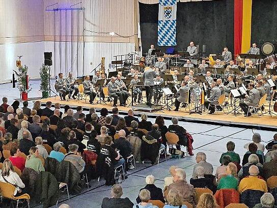 Das Heeresmusikkorps begeisterte sein Publikum