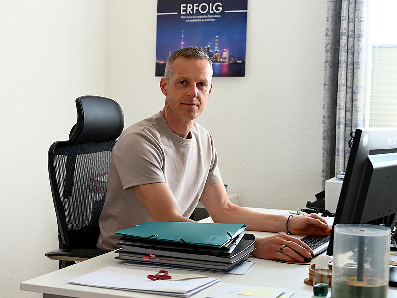 Holger Bezold ist der neue B&uuml;rgermeister von Dormitz.