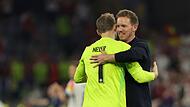 Manuel Neuer und Julian Nagelsmann Manuel Neuer und Julian Nagelsmann
