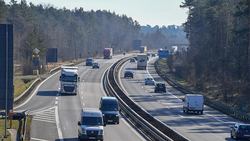 Sorgenkind A 73: Selbst ohne Baustellen gibt es hier genug Aufreger f&uuml;r Pendler.