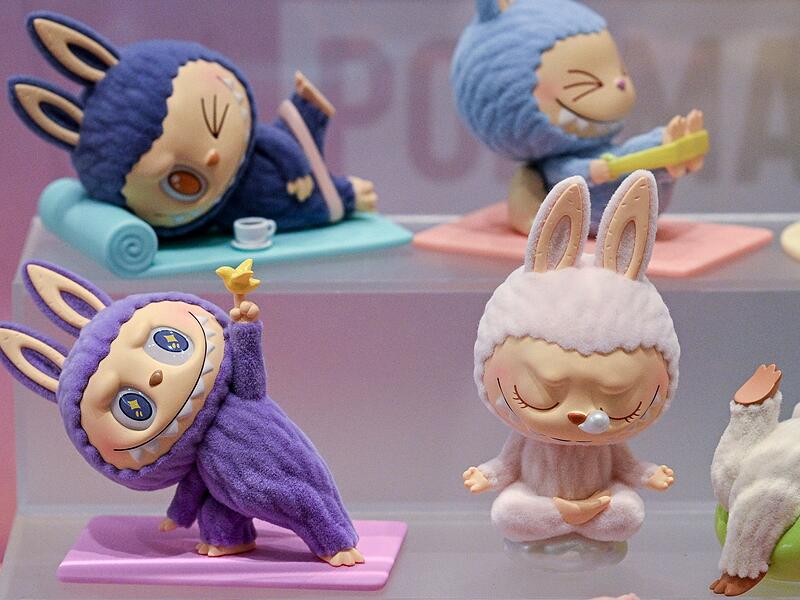 Labubu-Pl&uuml;schfiguren