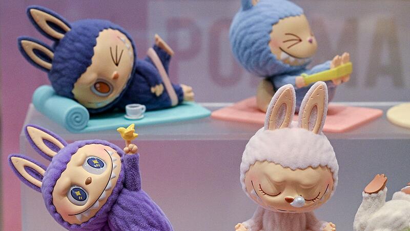 Labubu-Pl&uuml;schfiguren