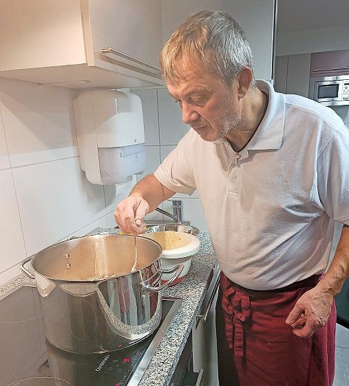 Spitzenkoch Günter Sponsel.