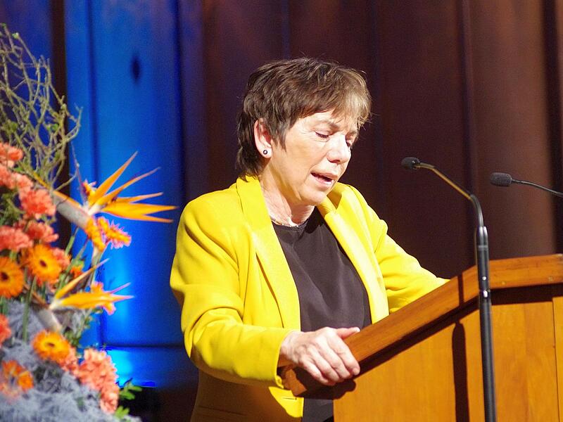 Margot Käßmann beim Vortrag Margot Käßmann beim Vortrag