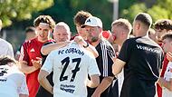 Vor dem Start in die neue Landesliga-Saison wartet etwas Arbeit auf Carl-Philipp Schiebel, den Trainer des FC Coburg.