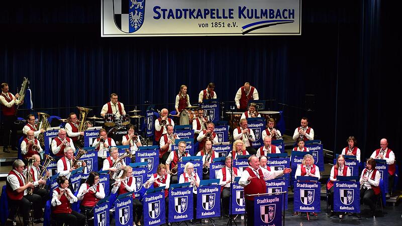 Ein grandioses Neujahrskonzert bot die Stadtkapelle Kulmbach unter der Leitung von Thomas Besand.
