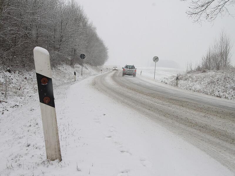 Vor allem das Kulmbacher Oberland hat der Winter seit dem Wochenende fest im Griff.
