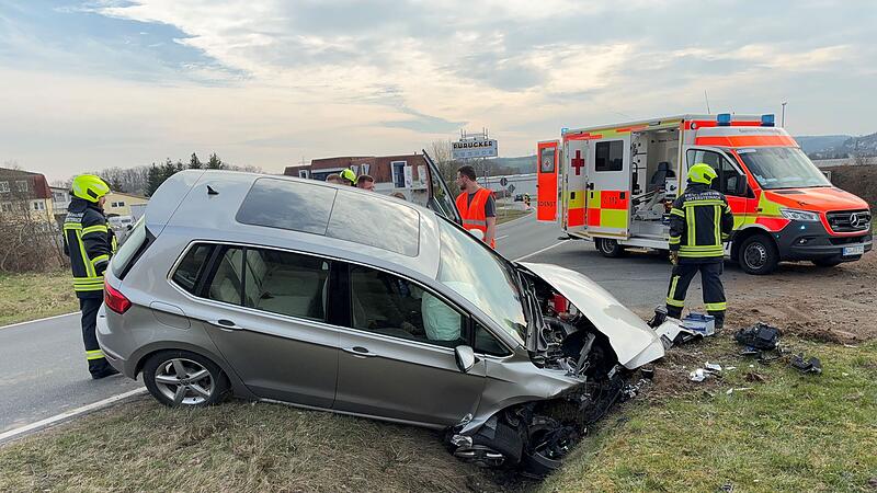 Unfall bei Untersteinach
