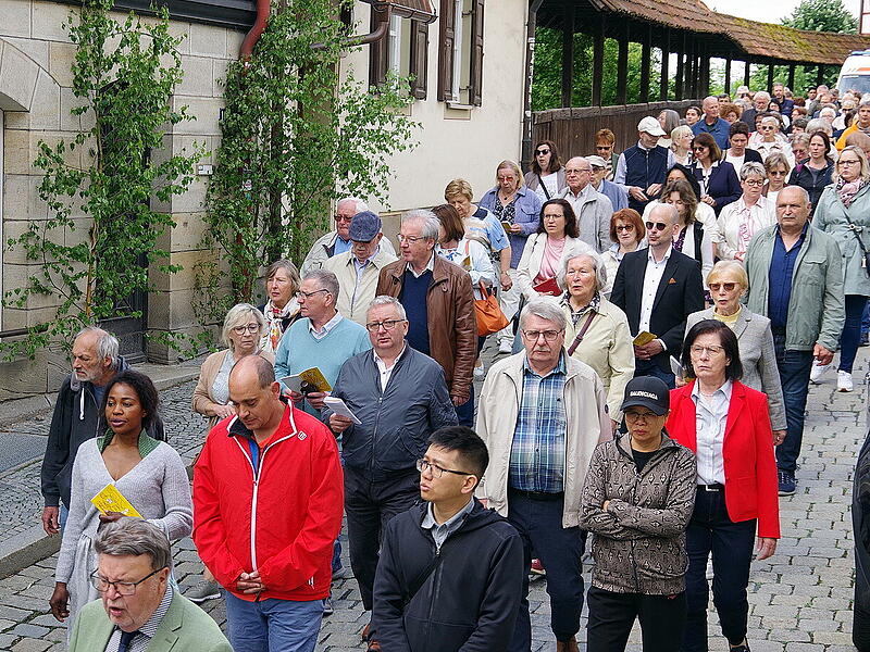 Fronleichnam in Kronach 2026Kronach setzt ein Zeichen des christlichen Glaubens