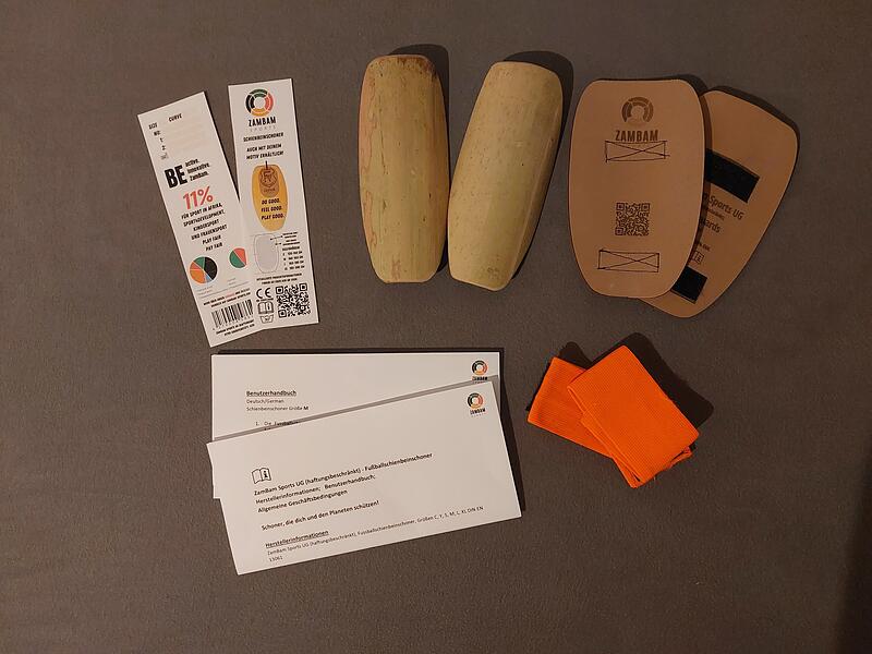 Innovation im Fuball: Schienbeinschoner aus Holz