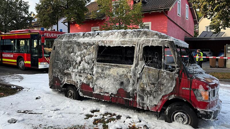 Brand in M&uuml;nchen - Gro&szlig;einsatz von Polizei und Feuerwehr