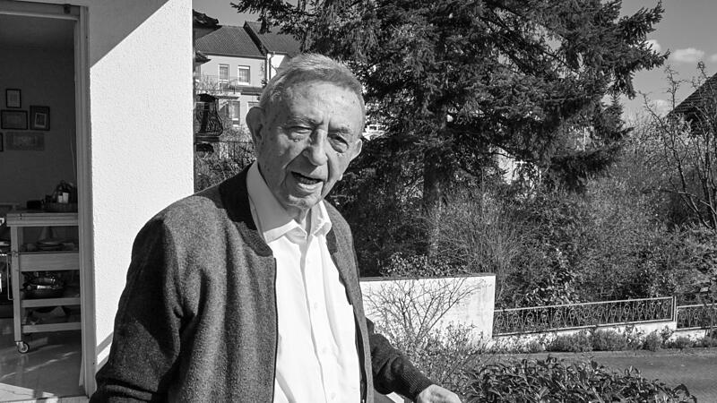 Altb&uuml;rgermeister Andreas Stenglein ist im Alter von 95 Jahren gestorben.