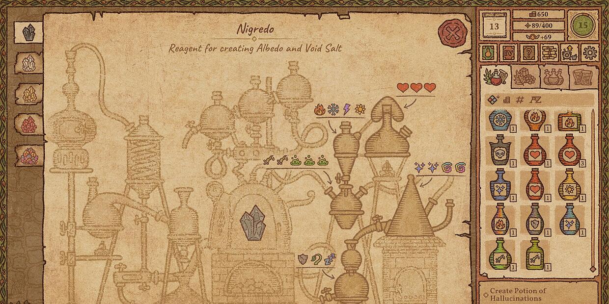 «Potion Craft» Tränke mischen hinter der Ladentheke