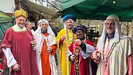 Forchheimer Sternsinger auf dem Schindlerkeller