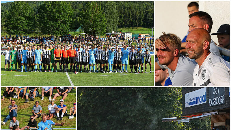 Beim Spiel SSV Kasendorf - TSV 1860 M&uuml;nchen war einiges los.