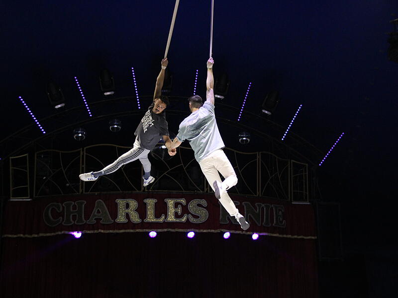 Blick hinter die Kulissen beim Zirkus Charles Knie