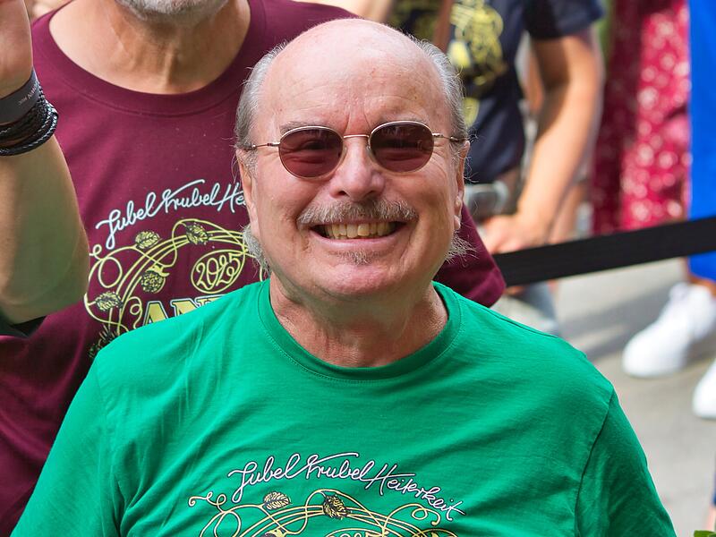 Auf keinem Annafest wegzudenken: Ulli Raab alias King Alladooch