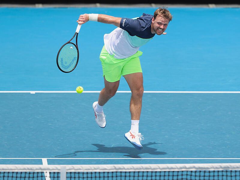 Auch in Kalifornien ist fr&uuml;h Schluss: Kevin Krawietz schied in Indian Wells bereits im Achtelfinale aus.