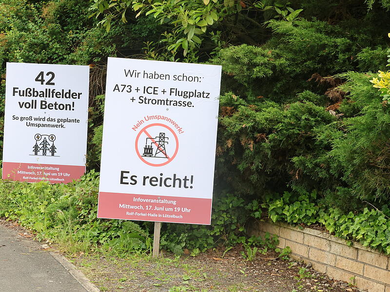 Plakate Umspannwerk