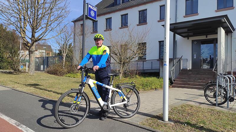 Polizeioberkommissar und Verkehrserzieher Matthias Kleren