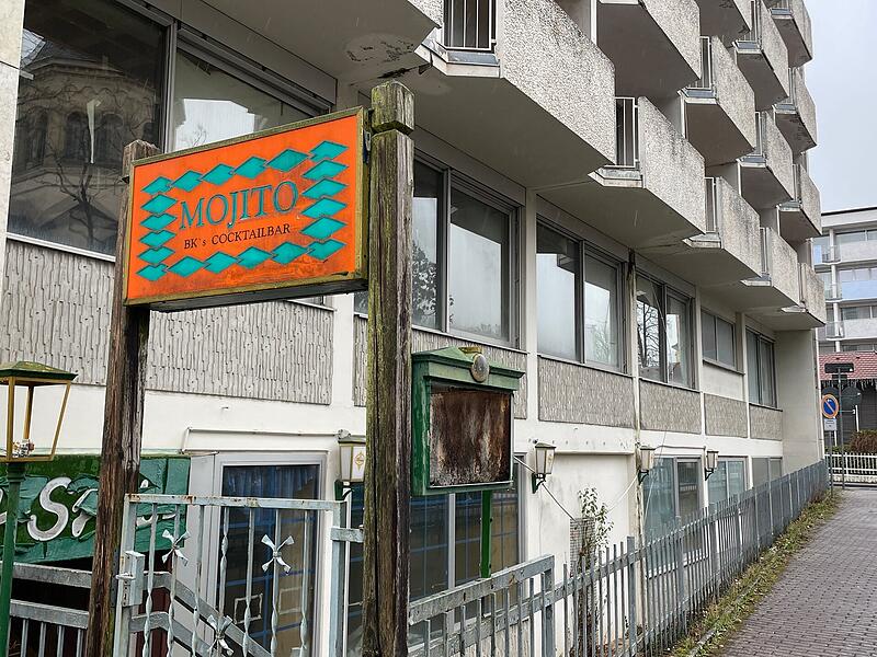 Hotel Rixen: Eingang zur früheren Hotelbar Hotel Rixen: Eingang zur früheren Hotelbar
