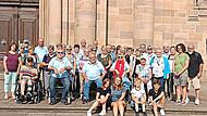 Unser Bild zeigt die Teilnehmerinnen und Teilnehmer des Ma&szlig;bacher VdK-Tagesausflugs, der nach Fulda f&uuml;hrte.VdK-Ortsverband