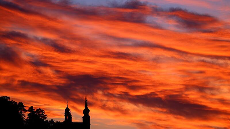 Käppele im Sonnenuntergang Käppele im Sonnenuntergang