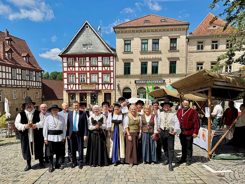Die sch&ouml;nsten Momente des Historischen Stadtspektakels wurden im Bild festgehaltenSo toll wurde in Kronach das Stadtspektakel 2025 gefeiert